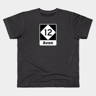 Highway 12 Avon NC Kids T-Shirt